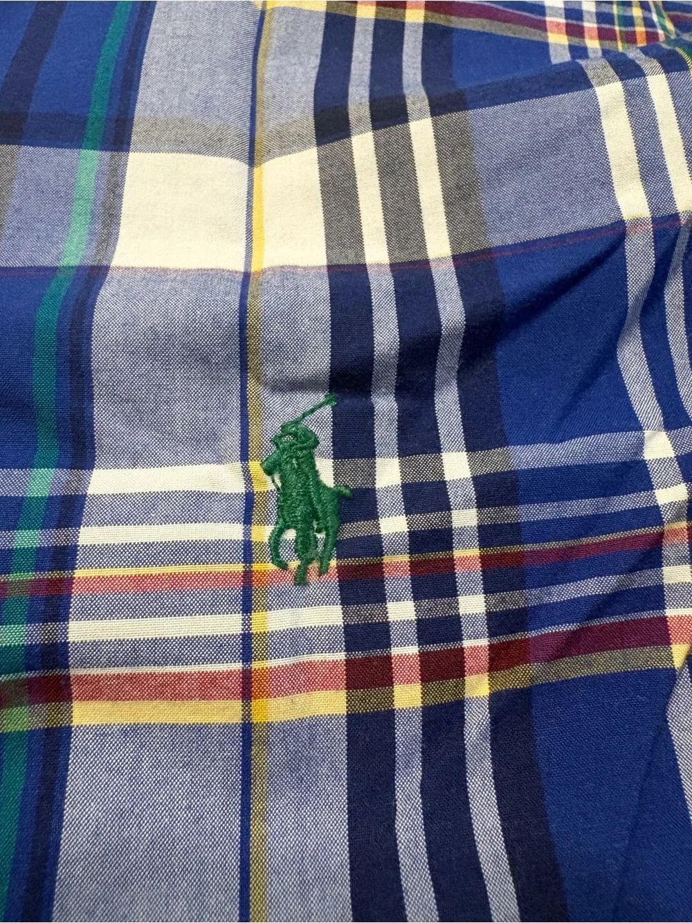 Polo Ralph Lauren Men’s Small Button-Down Shirt Bundle Lot of 3 Plaid Stripe